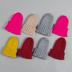 Gorro de punto de moda para niñas en varios colores