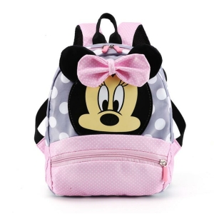 Mochila rosa con diseño Disney para niñas a la moda