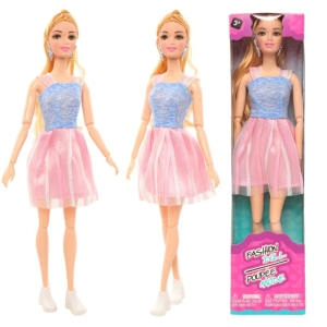 Muñeca de moda estilo Barbie con caja para niñas