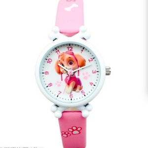 Reloj Stella Patrol para niñas en rosa y blanco