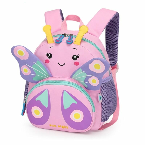 Mochila mariposa para niñas. Buena calidad y muy de moda