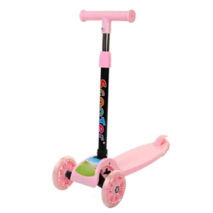 Patinete de moda para niñas con 3 ruedas intermitentes