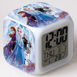 Reloj despertador de moda Snow Queen para niñas