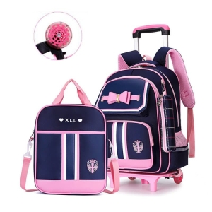 Mochila de moda para niñas con ruedas