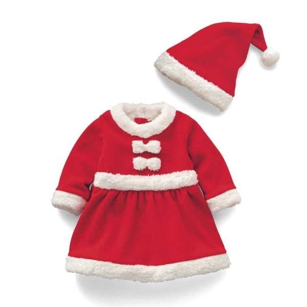 Vestido de disfraz de Navidad para niña 26490 4sggfj