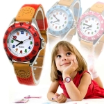 Bonito reloj de cuarzo para chicas a la moda