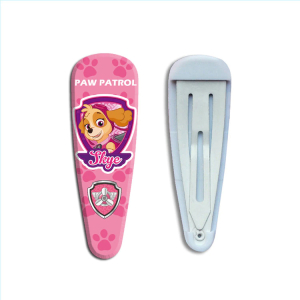Adorables pinzas para el pelo de personajes de la Patrulla rosa para niñas