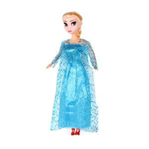Muñeca Elsa Reina de las Nieves para niñas azules de moda
