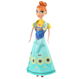 Muñeca princesa Anna la Reina de las Nieves para niñas modernas