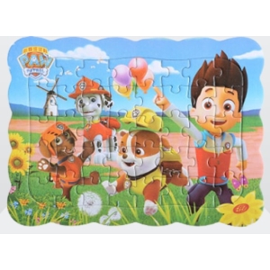 Puzzle educativo de la Patrulla para niñas