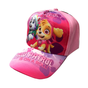 Elegante gorra rosa de la Patrulla para niñas
