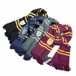 Pañuelo de rayón multicolor Hogwarts para niñas