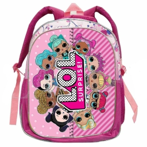 Mochila escolar LOL Surprise para niñas, rosa. Buena calidad y muy a la moda