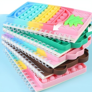 Cuaderno pop-it multicolor para niñas