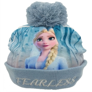 Gorro polar Elsa Snow Queen para niñas a la moda