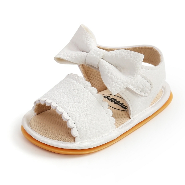 Zapatos de verano para bebé con pajarita 59919